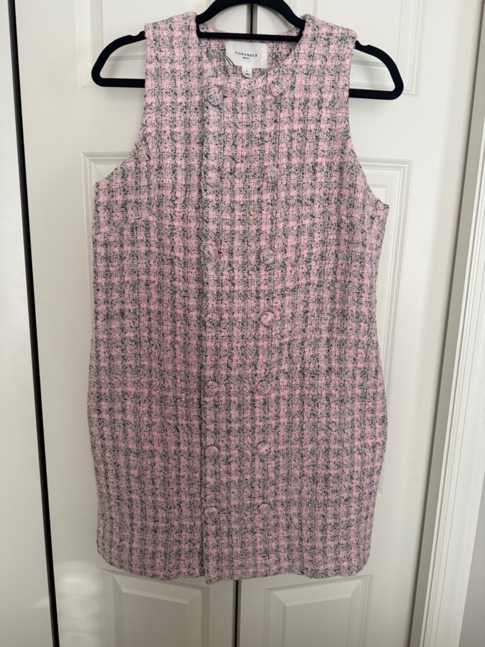 Pomander Place Peony Tweed Bianca Dress